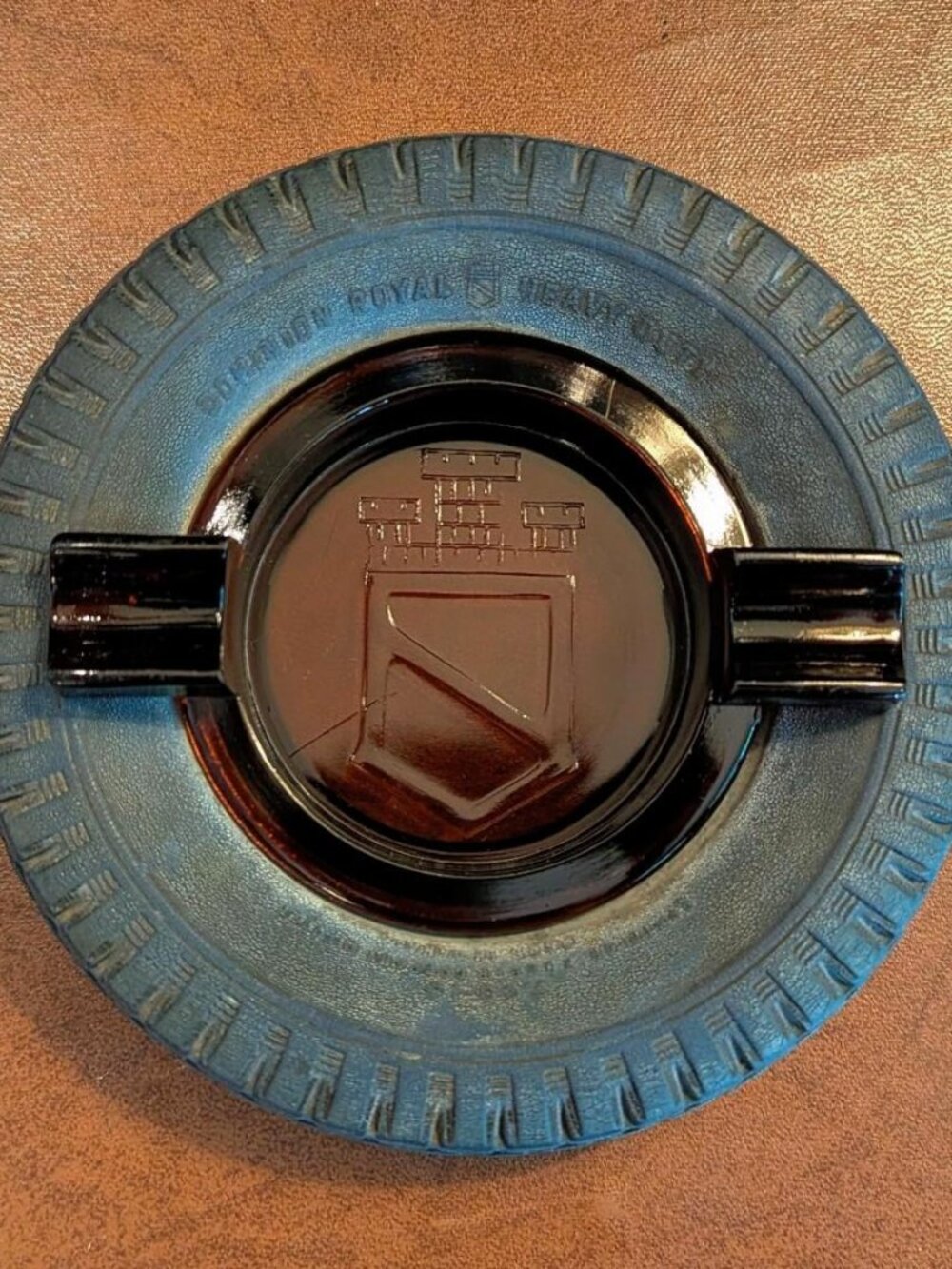 Vintage Rare Dominion Royal Tire Ashtray